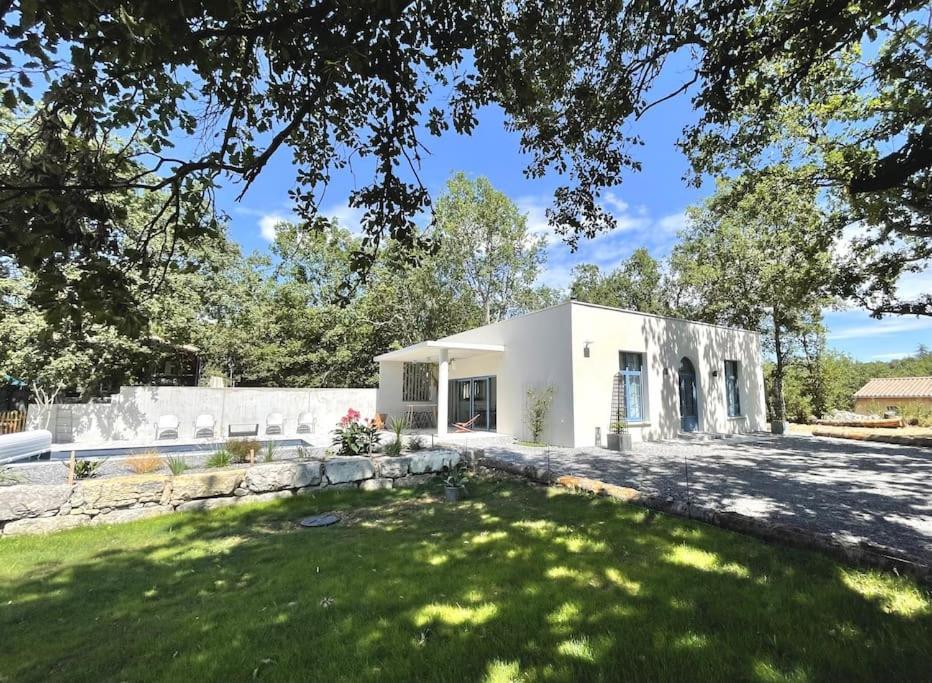 Вилла Le Pavillon D'Ete 4* - Elegant Et Lumineux Saint Alban Auriolles Экстерьер фото